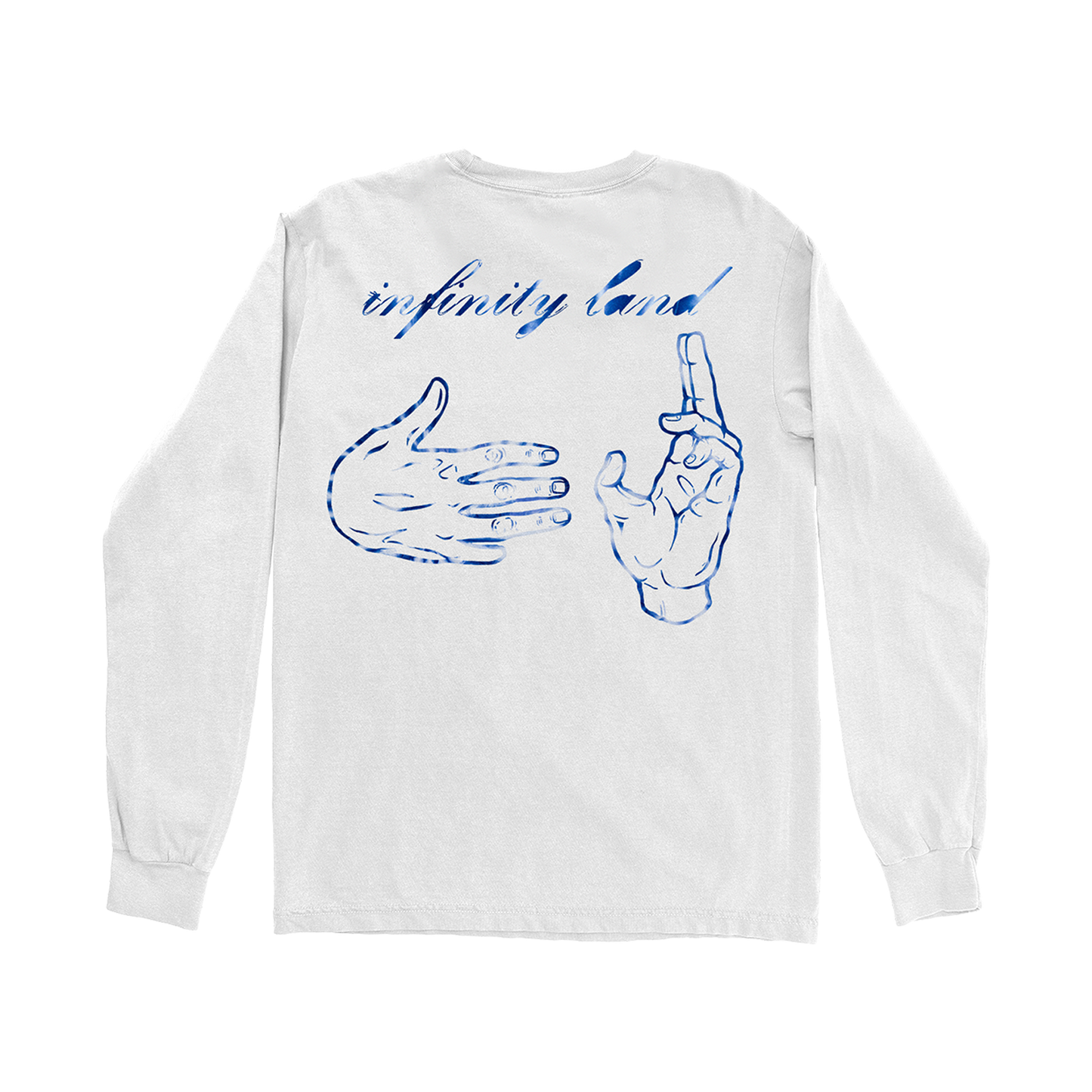 Infinity Land Long Sleeve T-shirt White