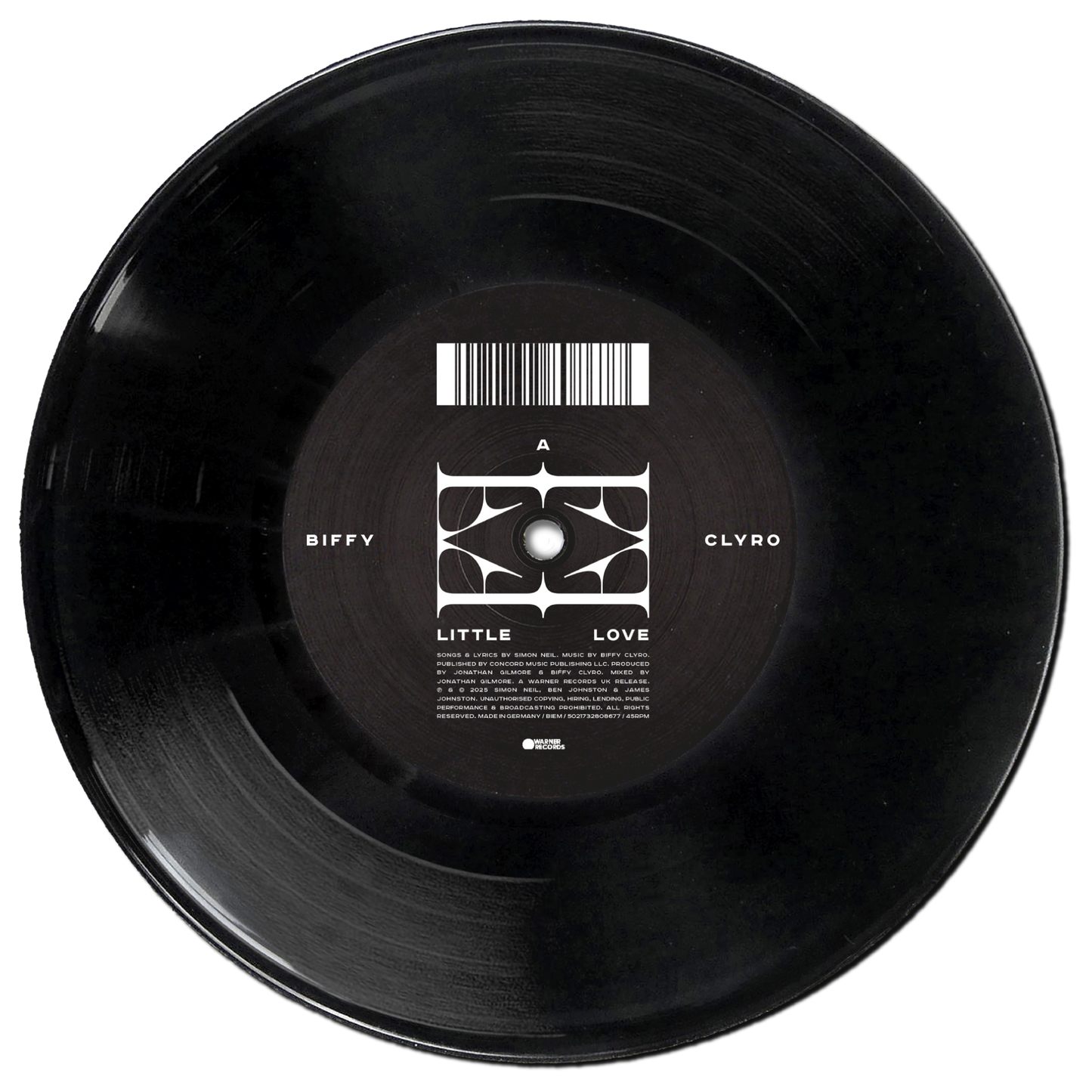 A Little Love 7" Black Vinyl