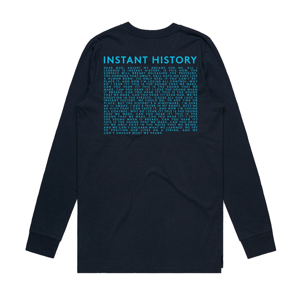 Instant History Navy Longsleeve