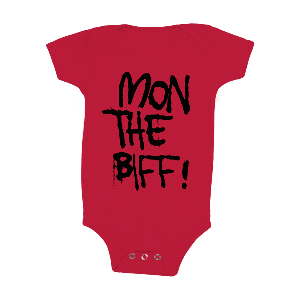 Mon The Biff Baby Grow Red