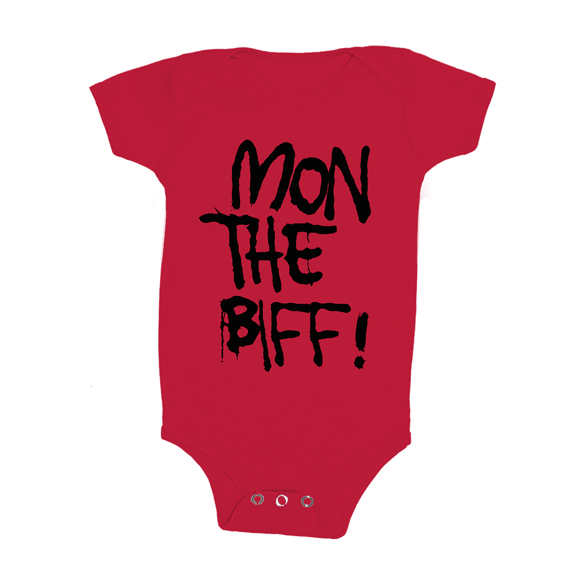 Mon The Biff Baby Grow Red
