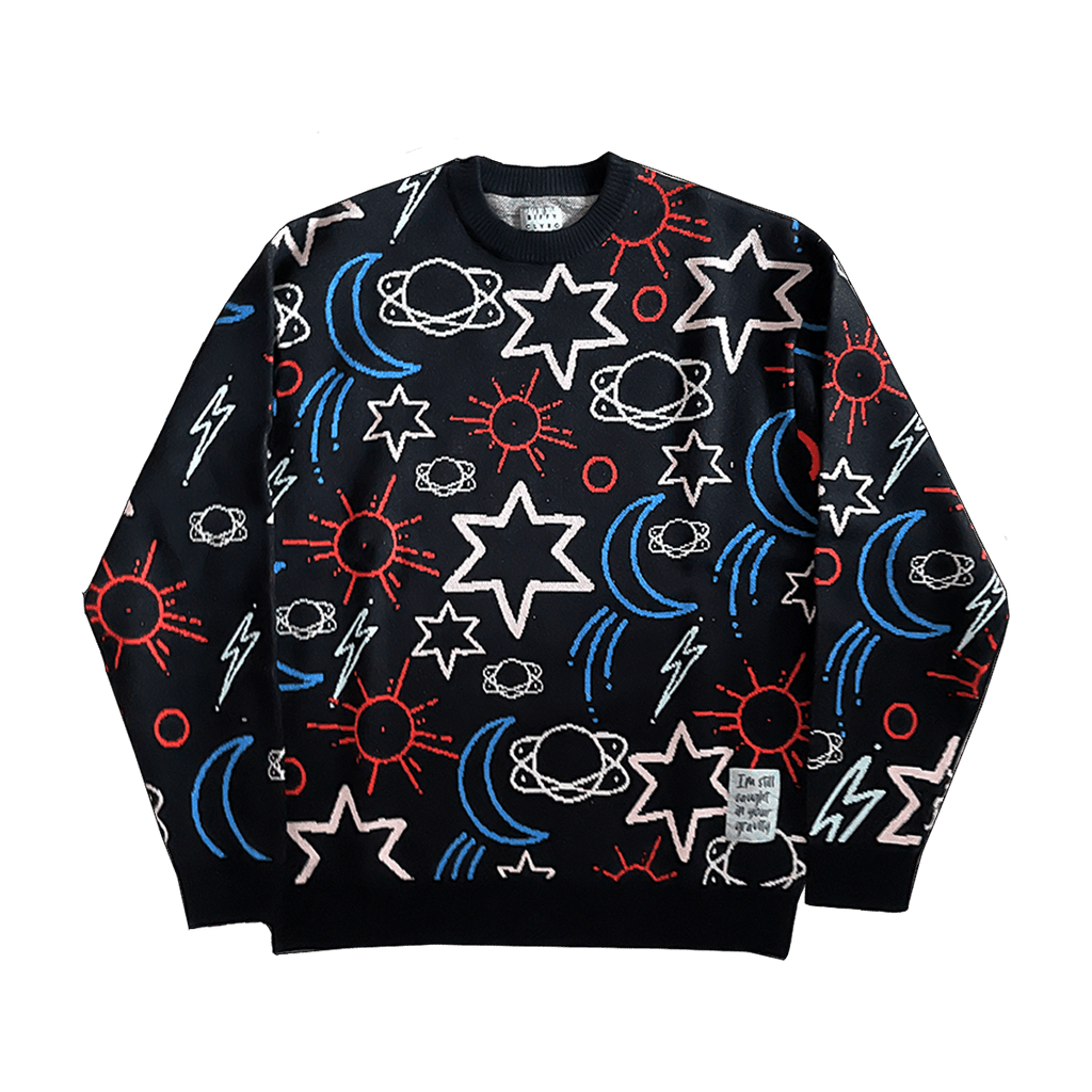 Space Knitted Christmas Jumper