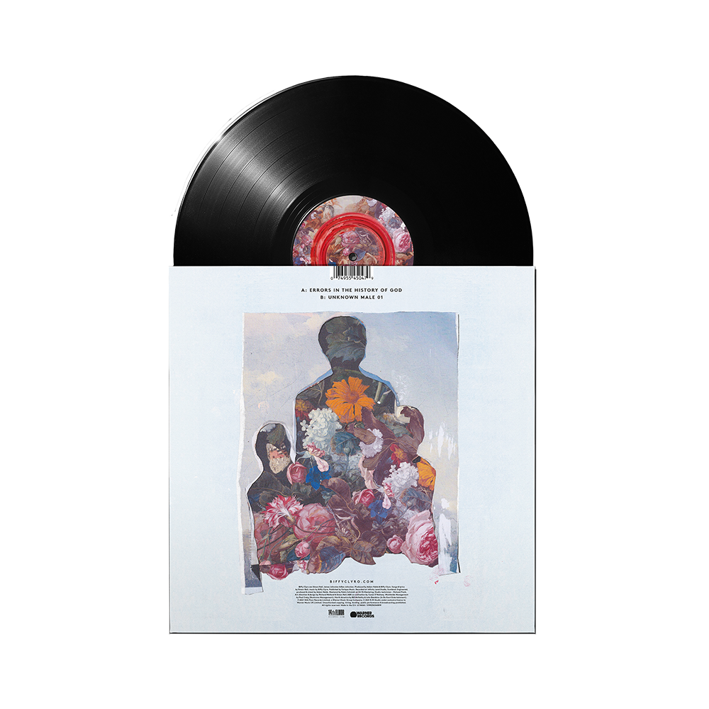 Errors in the History of God/Unknown Male 10"" Black vinyl single