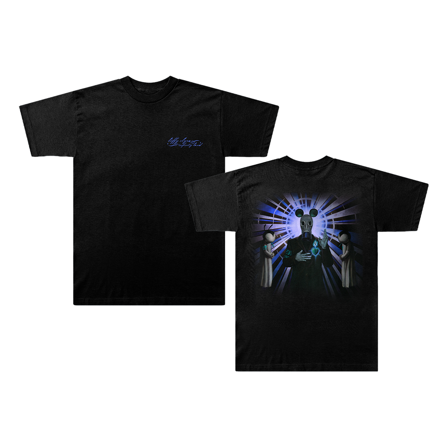 Infinity Land Album T-shirt Black