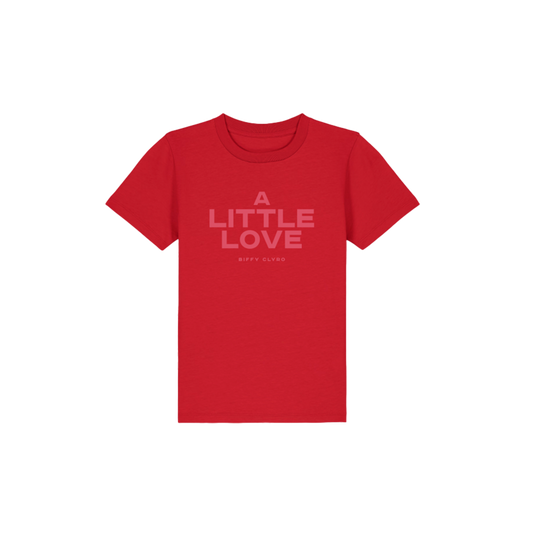 A Little Love Kids T-Shirt Red