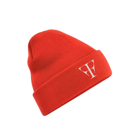 Futique Emblem Beanie Red