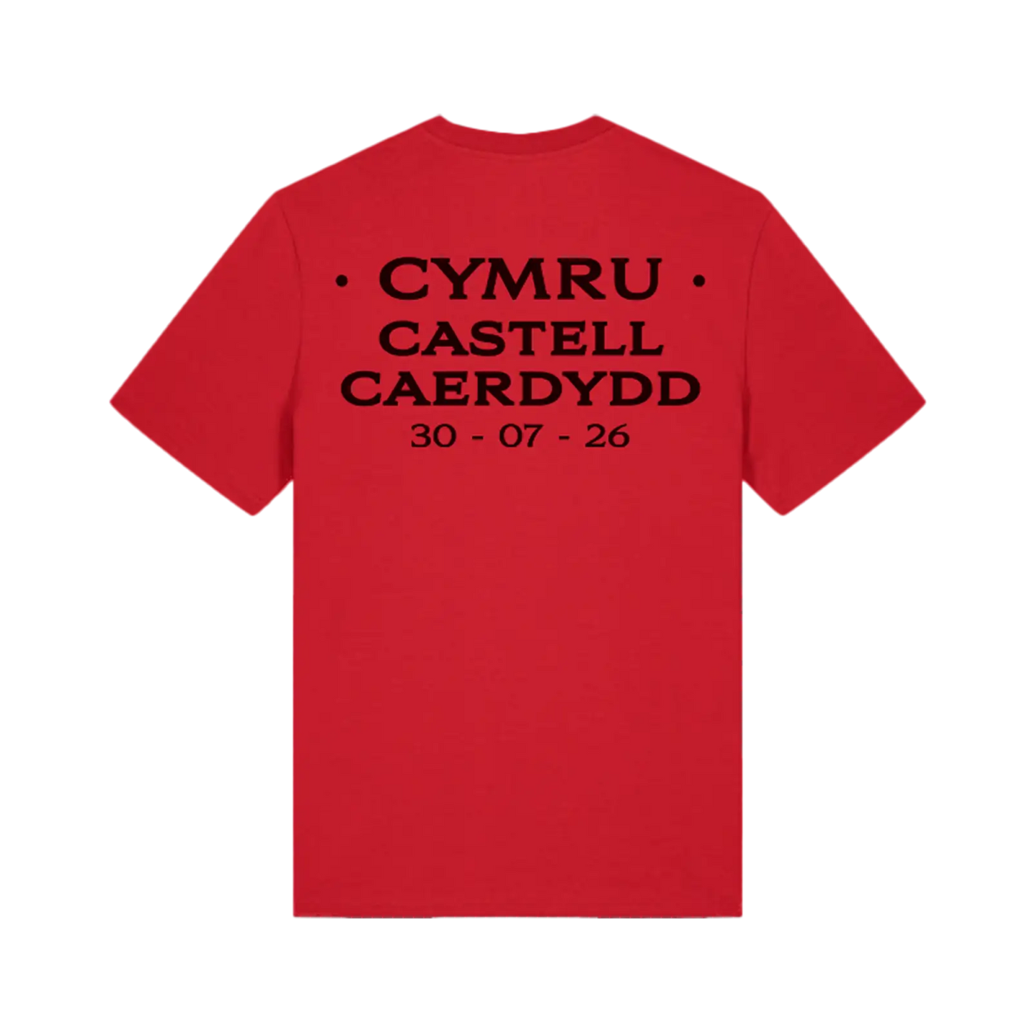 Cardiff Castle 2026 Event T-shirt Red