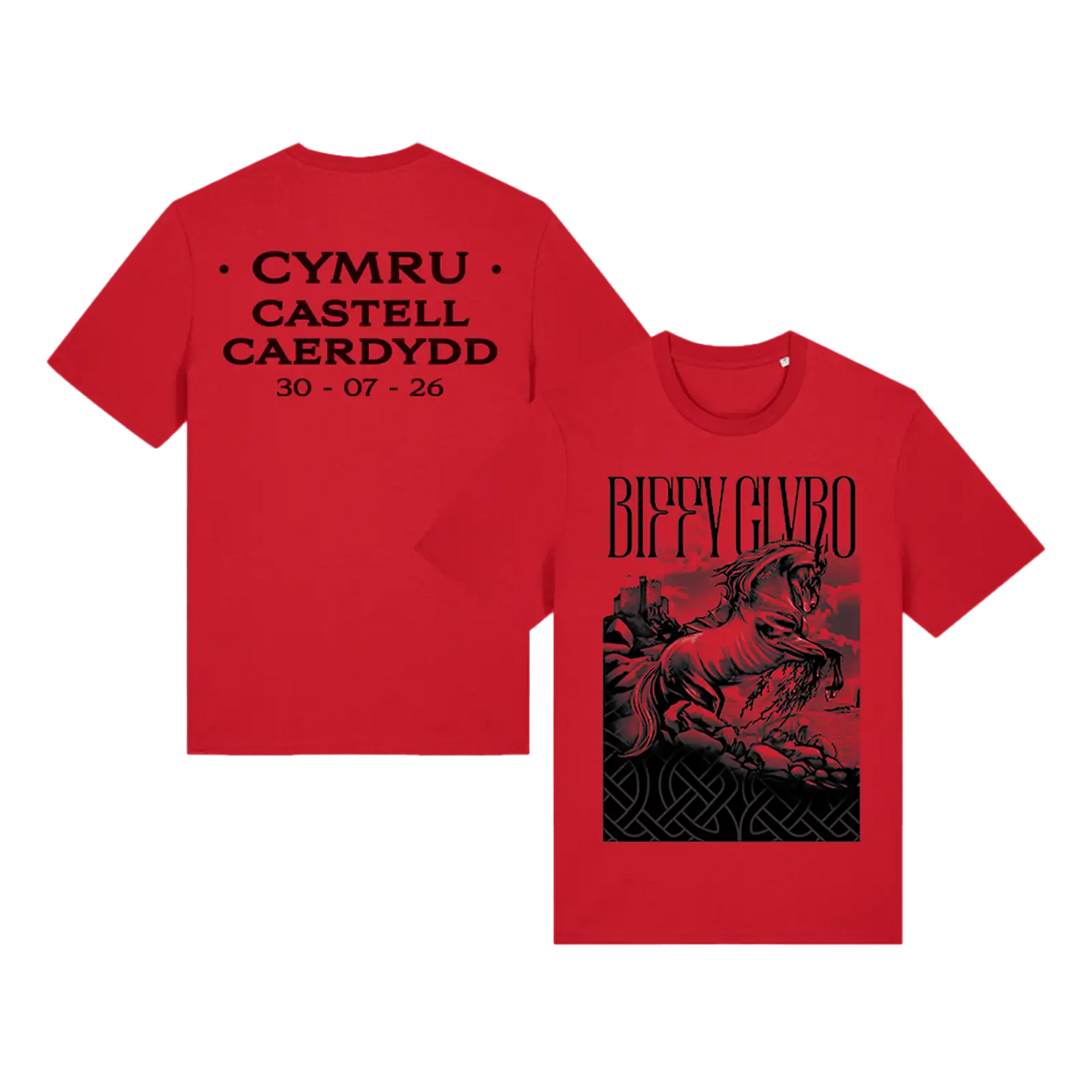 Cardiff Castle 2026 Event T-shirt Red