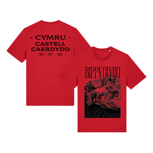Cardiff Castle 2026 Event T-shirt Red