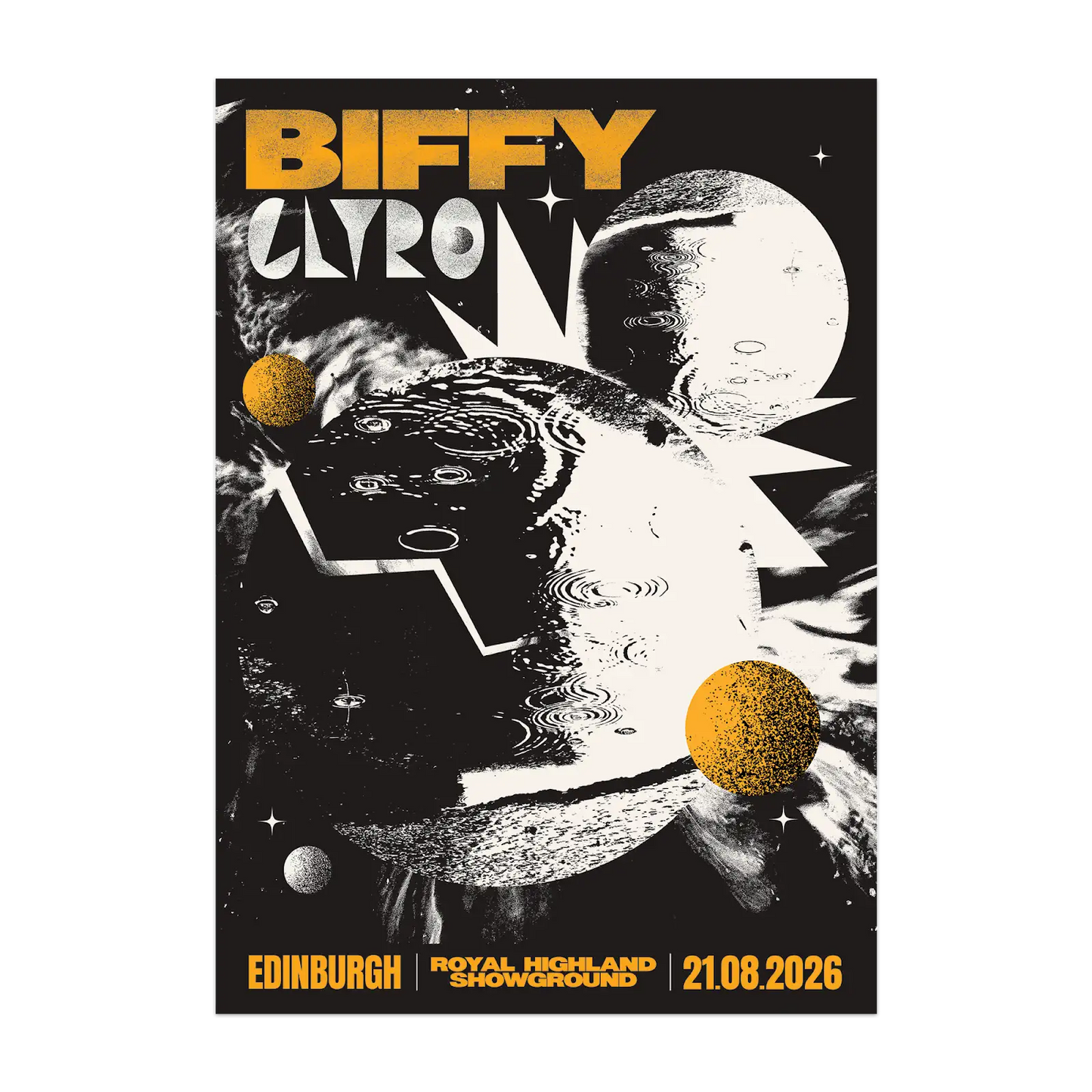 Edinburgh Showground 2026 Alt Event Poster (Yellow)