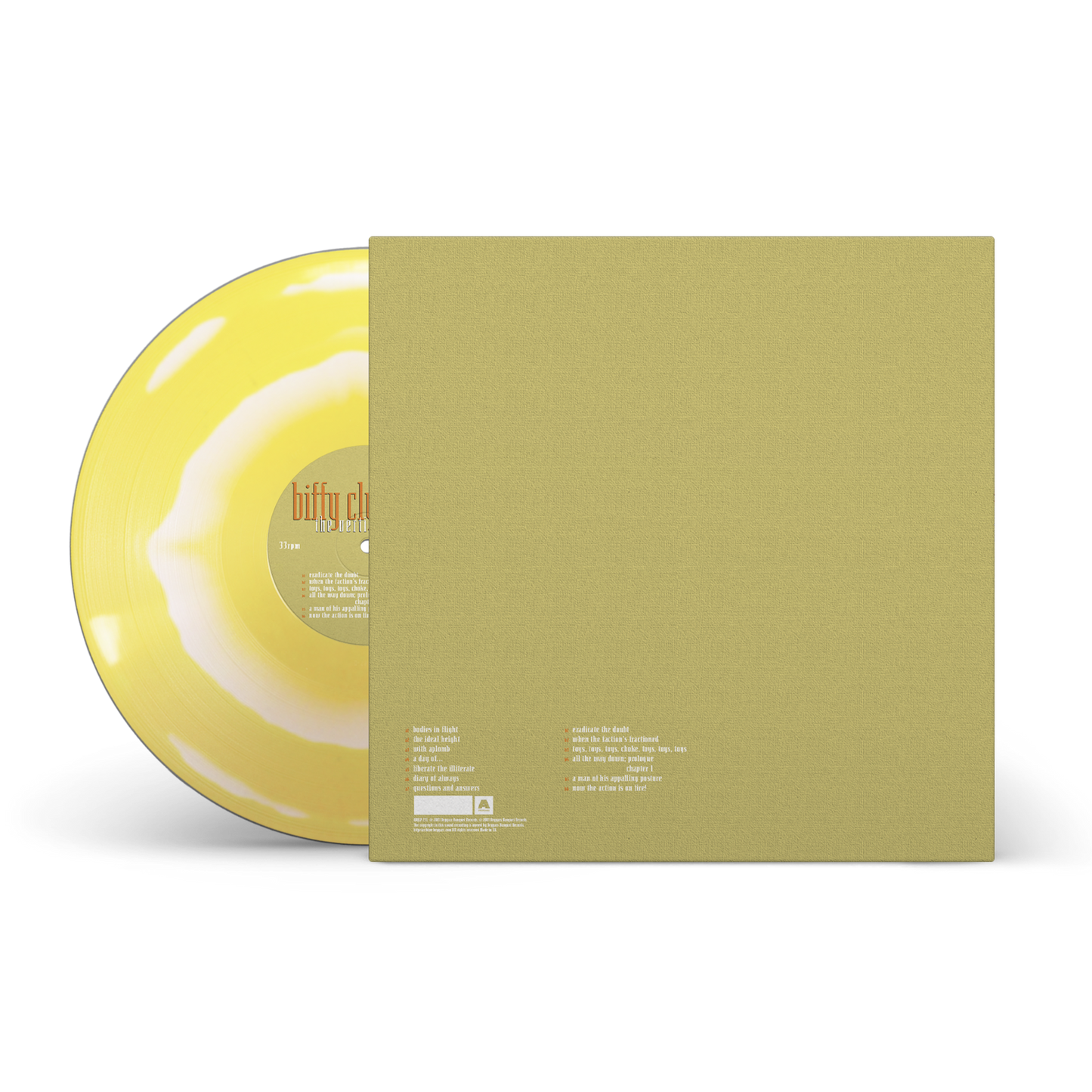 The Vertigo of Bliss Yellow & White Vinyl