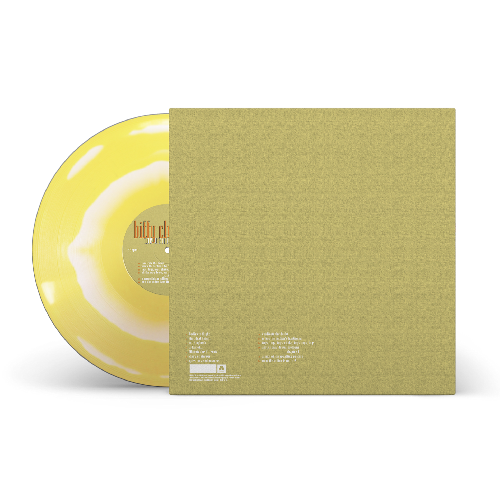 The Vertigo of Bliss Yellow & White Vinyl
