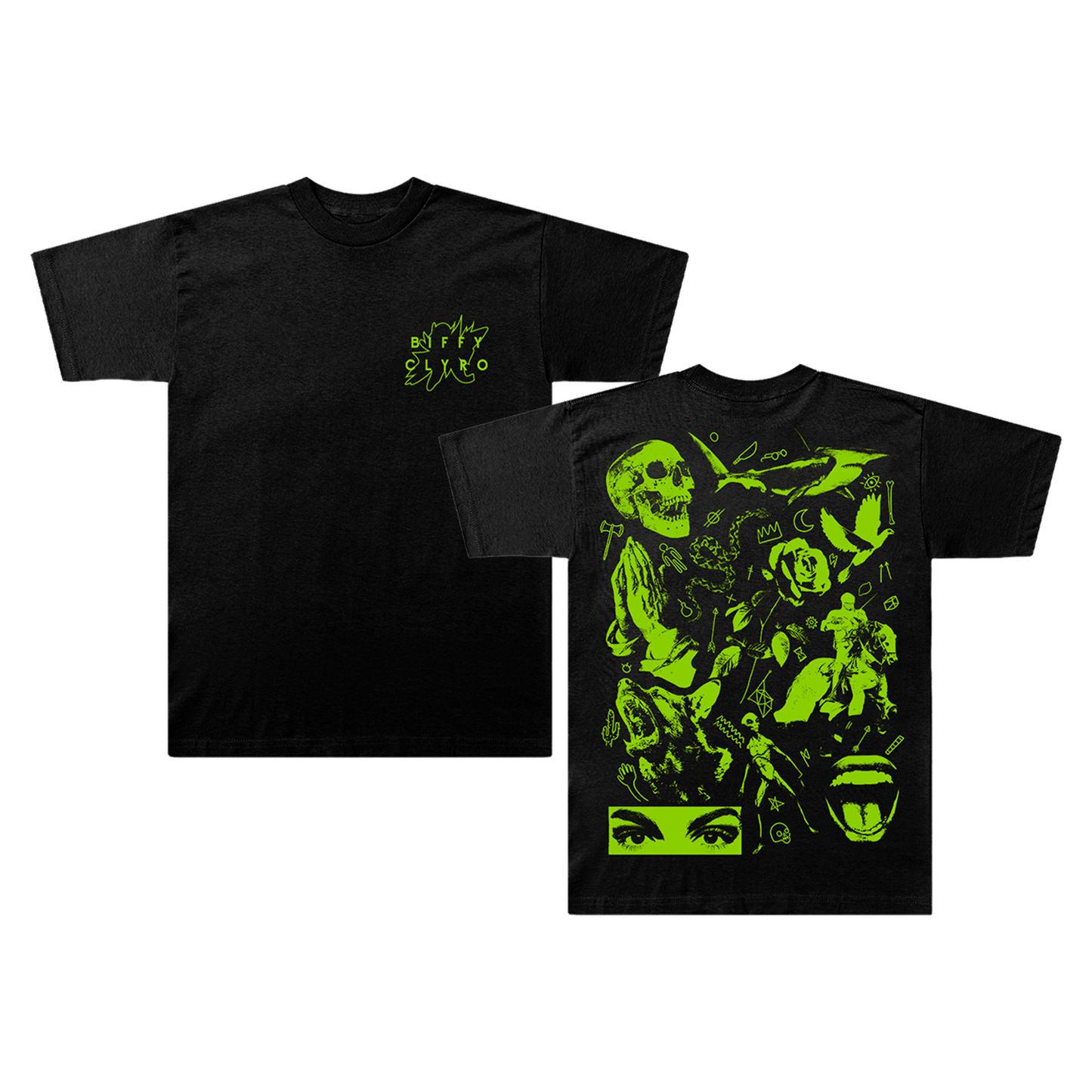 Flash Sheet T-Shirt Black