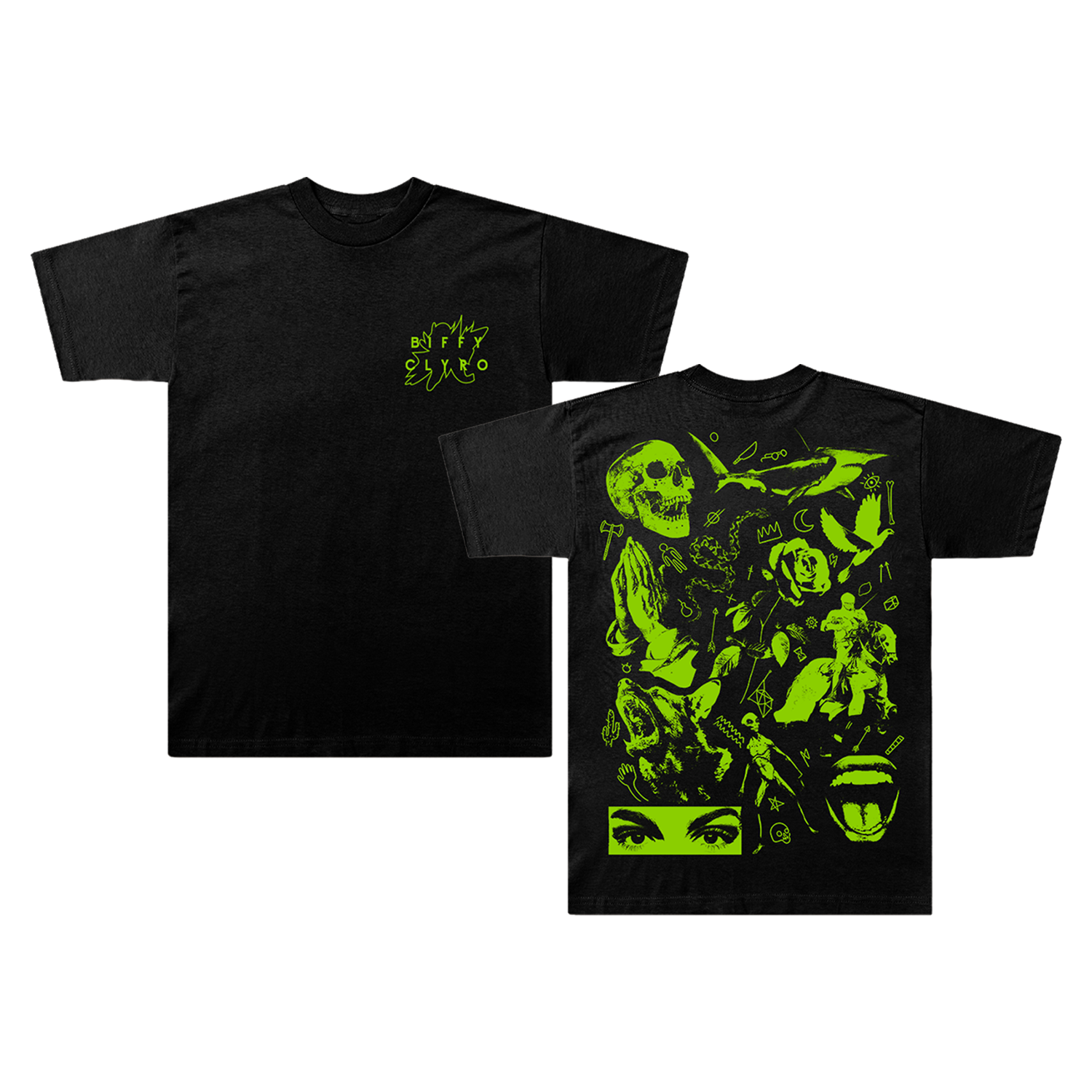 Flash Sheet T-Shirt Black