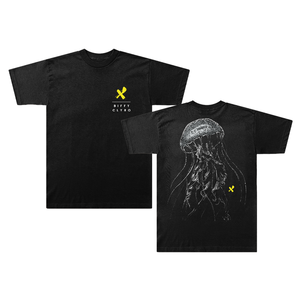 Jellyfish X T-Shirt Black