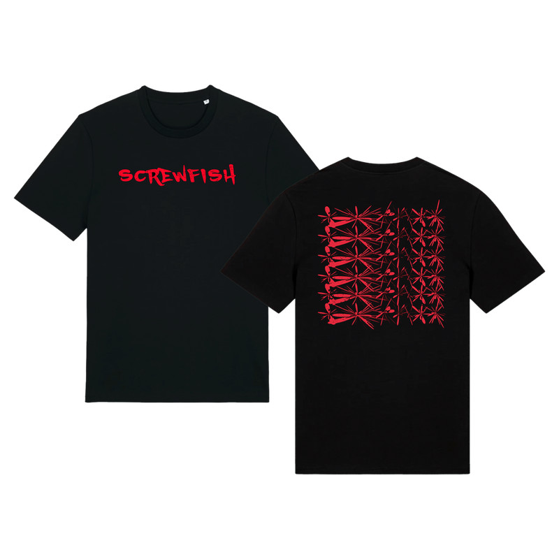 Screwfish T-Shirt Black