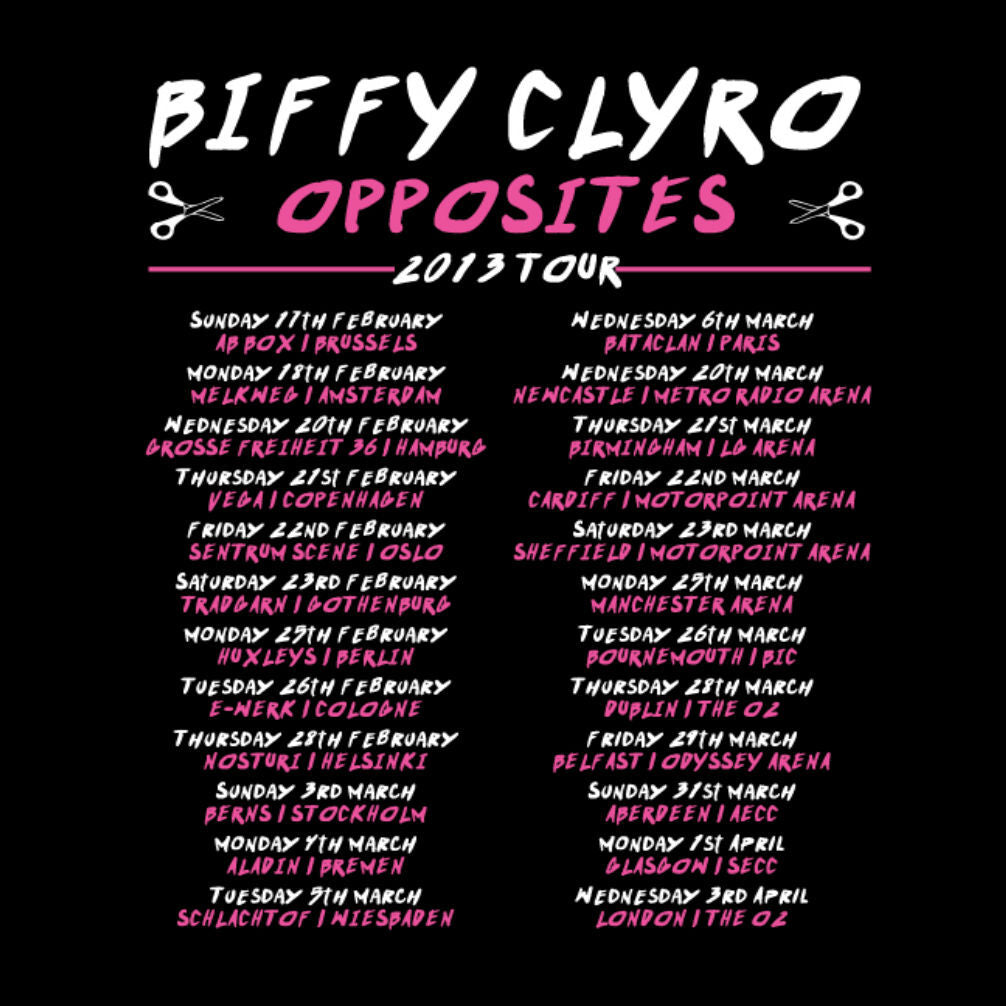 Black Flyer Tour T-Shirt