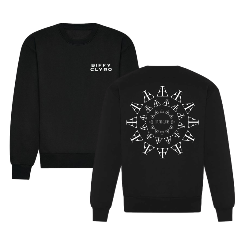Futique Circle Sweatshirt Black