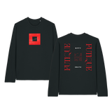 Red Squiggle Futique Long Sleeve T-Shirt