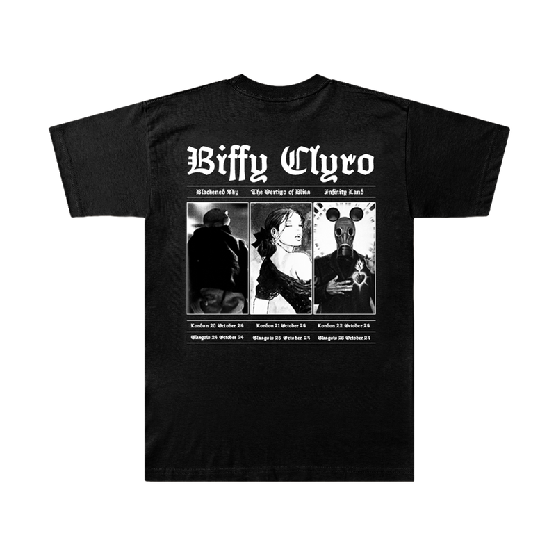 A Celebration of Beginnings UK 2024 Tour T-shirt Black