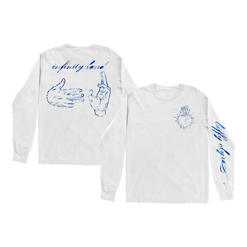 Infinity Land Long Sleeve T-shirt White