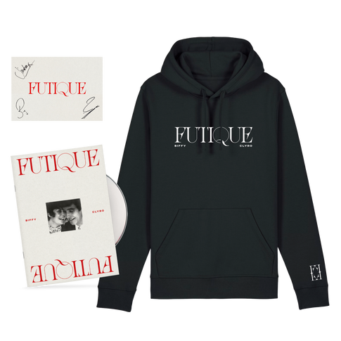 Signed Futique CD Zine & Hoodie Bundle