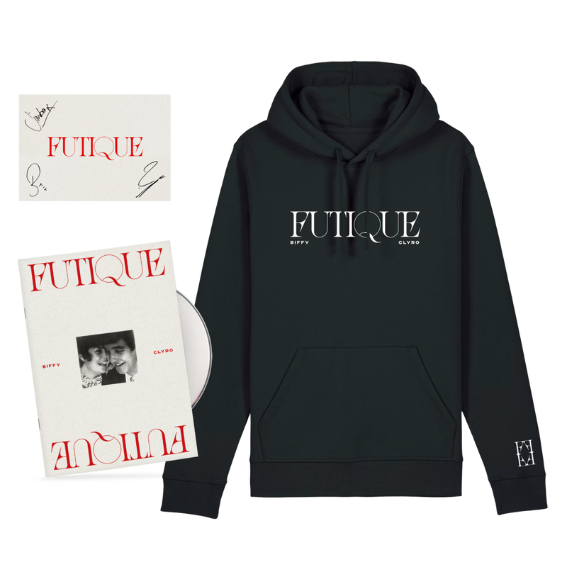 Signed Futique CD Zine & Hoodie Bundle