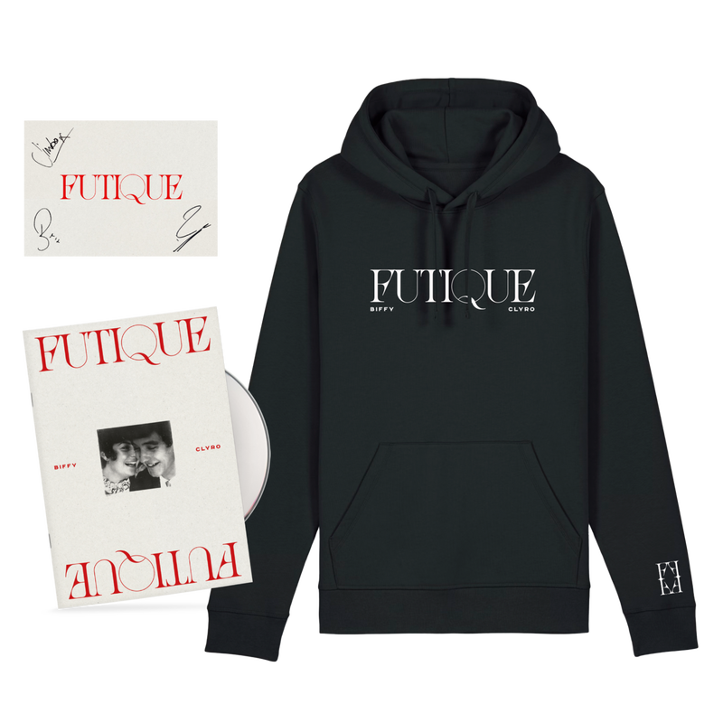 Signed Futique CD Zine & Hoodie Bundle Signed Futique CD Zine & Hoodie Bundle