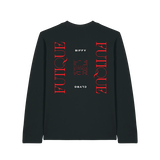 Red Squiggle Futique Long Sleeve T-Shirt