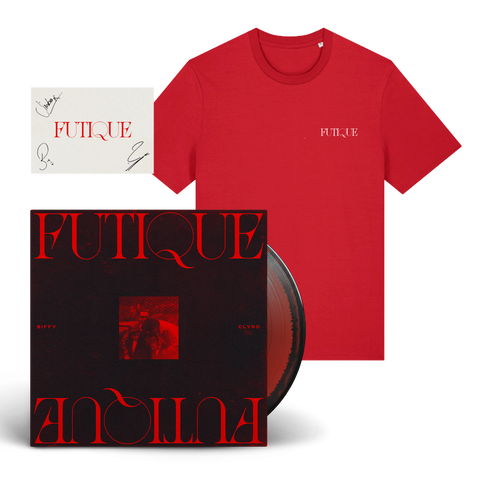 Signed Futique Store Exclusive Deluxe LP & T-Shirt Bundle