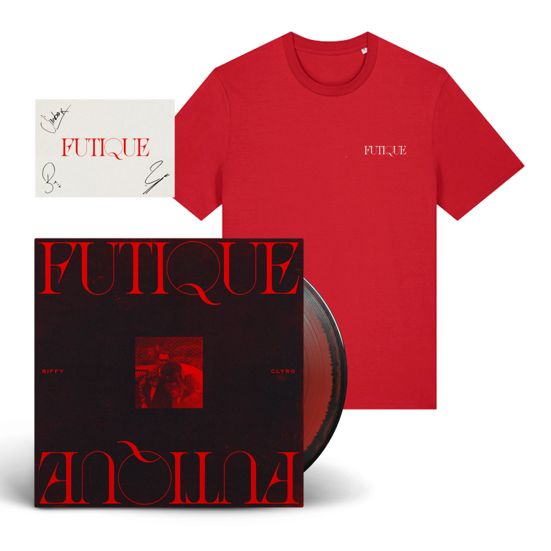 Signed Futique Store Exclusive Deluxe LP & T-Shirt Bundle Signed Futique Store Exclusive Deluxe LP & T-Shirt Bundle