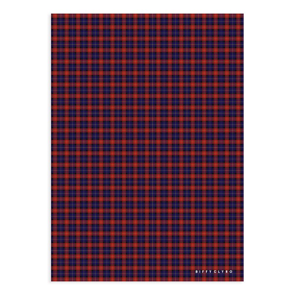 Tartan deals wrapping paper