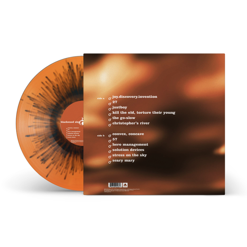 Blackened Sky Orange & Black Vinyl