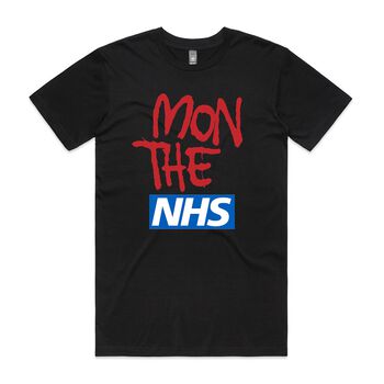 Mon The NHS Black T-Shirt