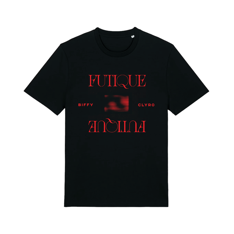 Futique Repeat UK EU 2026 Tour T-Shirt Black