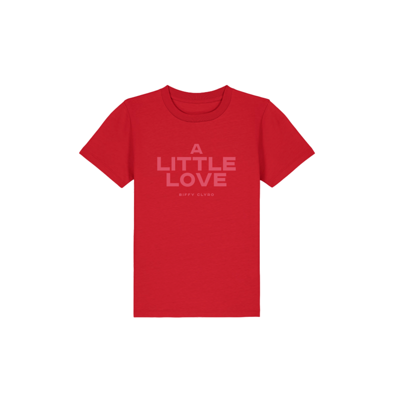 A Little Love Kids T-Shirt Red