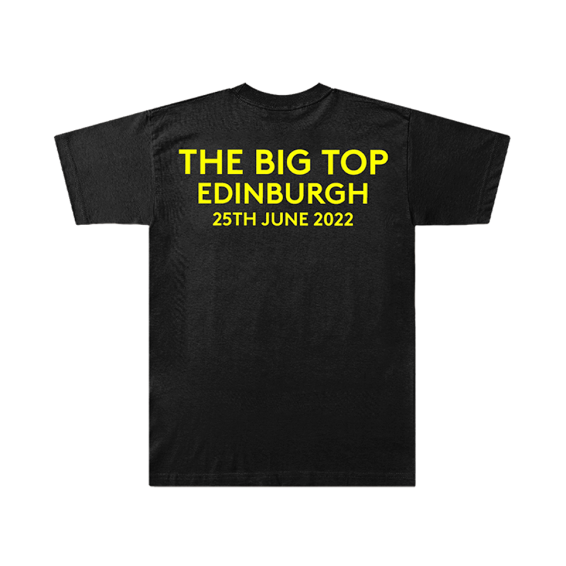 Big Top Edinburgh 2022 T-Shirt Black