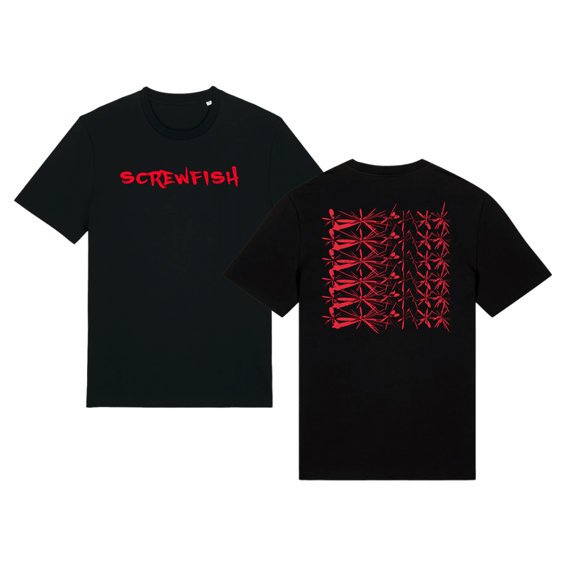 Screwfish T-Shirt Black Screwfish T-Shirt Black
