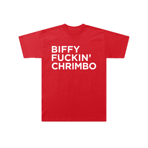 Biffy Fuckin’ Chrimbo T-Shirt Red