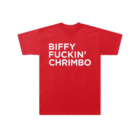 Biffy Fuckin’ Chrimbo T-Shirt Red