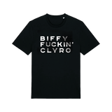 BFC Distressed Futique Tracklist T-Shirt Black