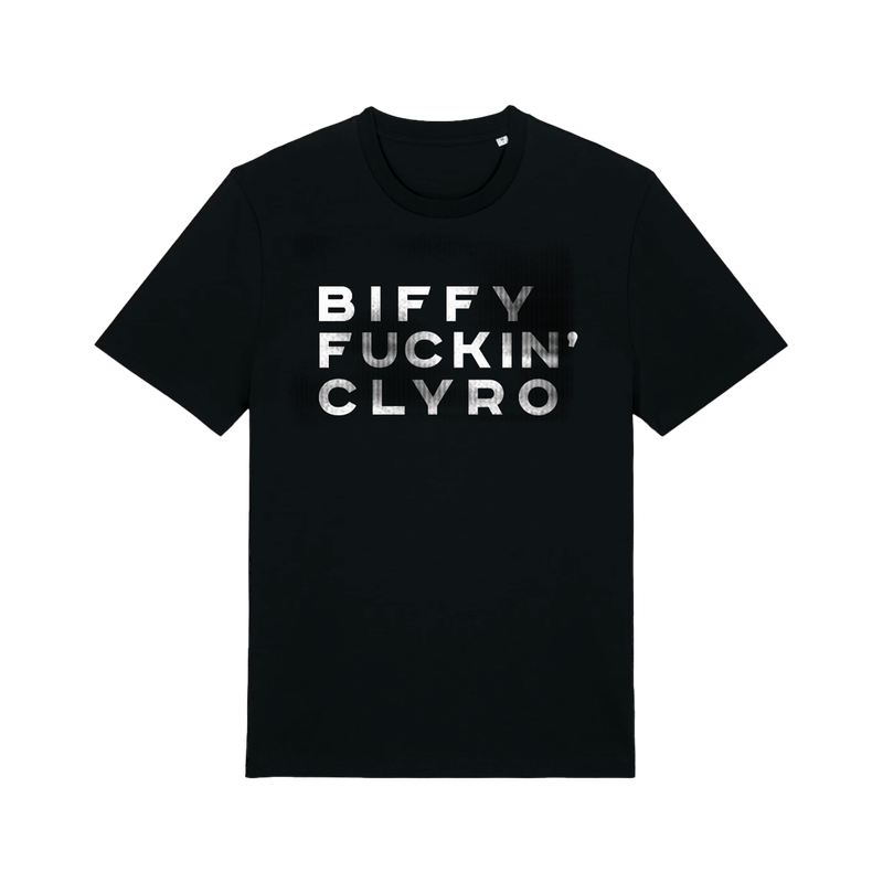 BFC Distressed Futique Tracklist T-Shirt Black