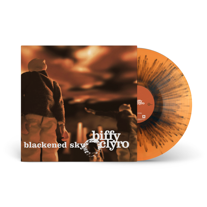 Blackened Sky Orange & Black Vinyl