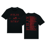 Futique Repeat UK EU 2026 Tour T-Shirt Black