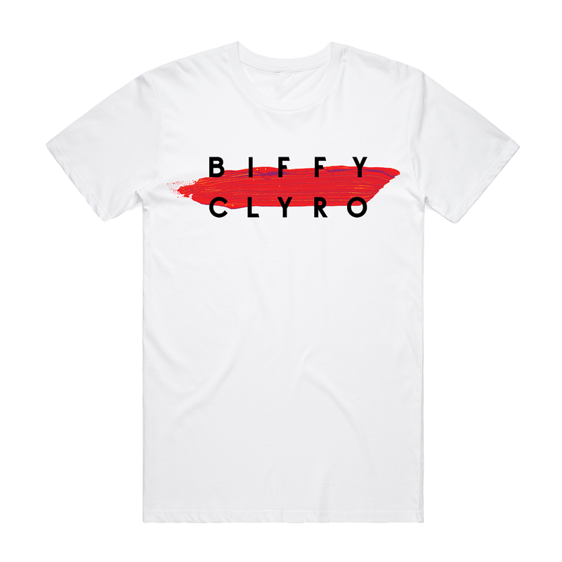 Paint Stroke 2022 Tour T-Shirt White