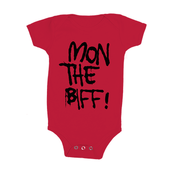 Mon The Biff Baby Grow Red