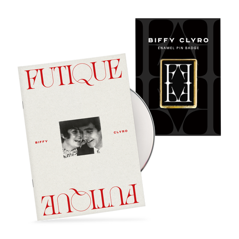 Futique CD Zine & Pin Badge Bundle