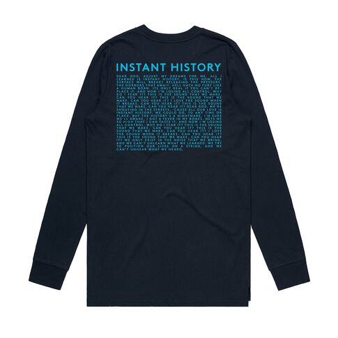 Instant History Navy Longsleeve