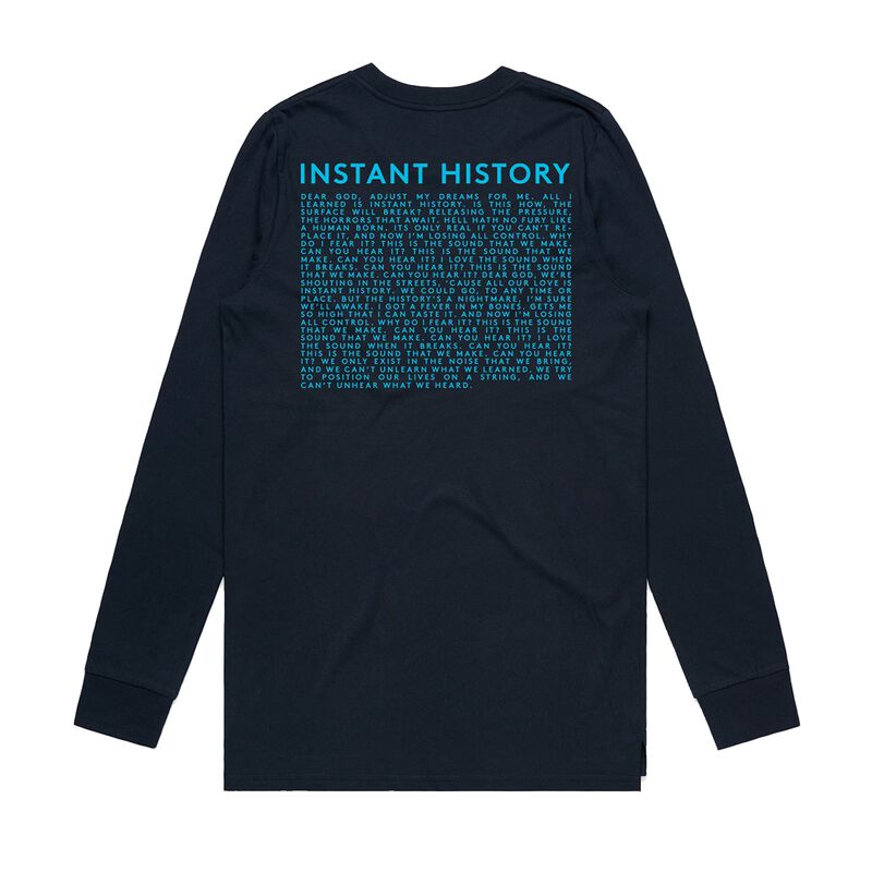 Instant History Navy Longsleeve