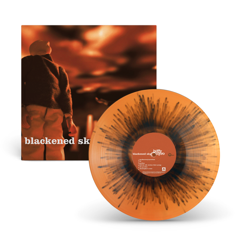 Blackened Sky Orange & Black Vinyl